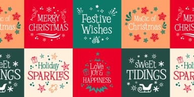 Merry Glow by roomspace — Decorative Font — thumbnail 7