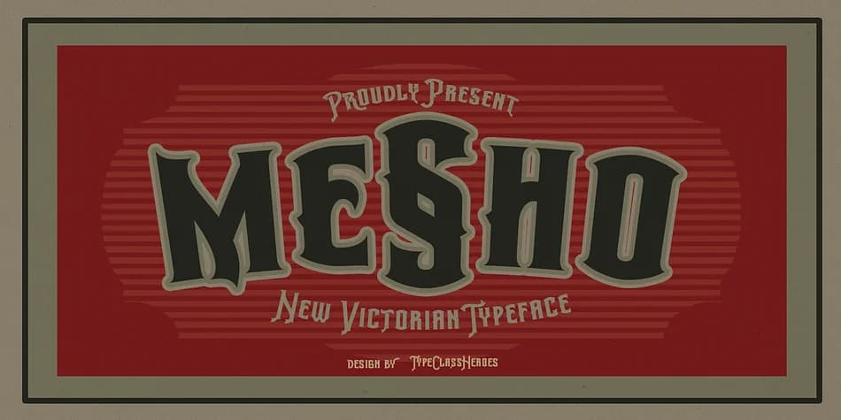 Mesho by TypeClassHeroes — Decorative Font