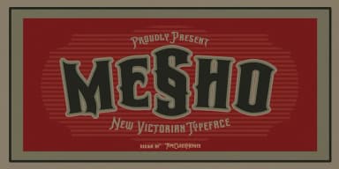 Mesho by TypeClassHeroes — Decorative Font — thumbnail 1