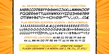 Mighty Mouth by Comicraft — Decorative Font — thumbnail 5