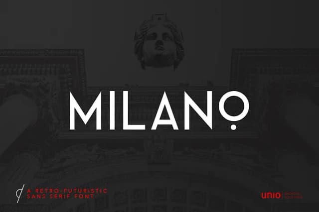 Milano Sans by Unio Creative Solutions — Decorative Font