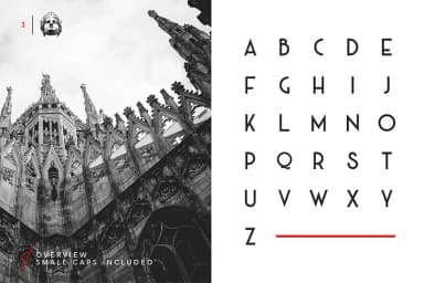 Milano Sans by Unio Creative Solutions — Decorative Font — thumbnail 3