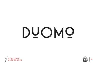 Milano Sans by Unio Creative Solutions — Decorative Font — thumbnail 5