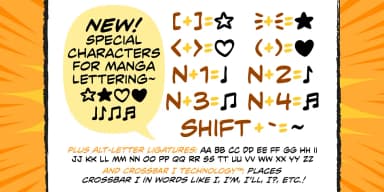 MILD MANNERED by Comicraft — Decorative Font — thumbnail 3