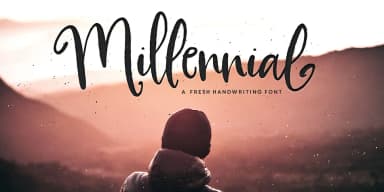 Millennial by MakeMediaCo. — Display Font — thumbnail 1