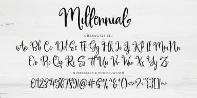 Millennial by MakeMediaCo. — Display Font — thumbnail 6