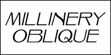 MILLINERY JNL by Jeff Levine Fonts — Decorative Font — thumbnail 4