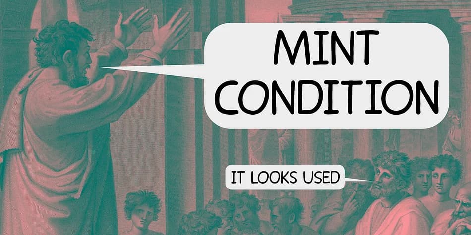 Mint Condition by Hanoded — Decorative Font