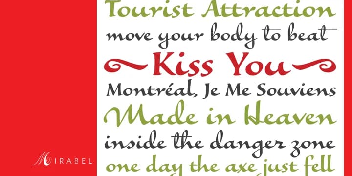 Mirabel by Canada Type — Script Handwritten Font