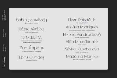 Modern Times by TAFT Foundry — Decorative Font — thumbnail 2