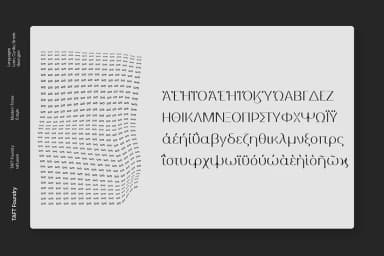 Modern Times by TAFT Foundry — Decorative Font — thumbnail 7