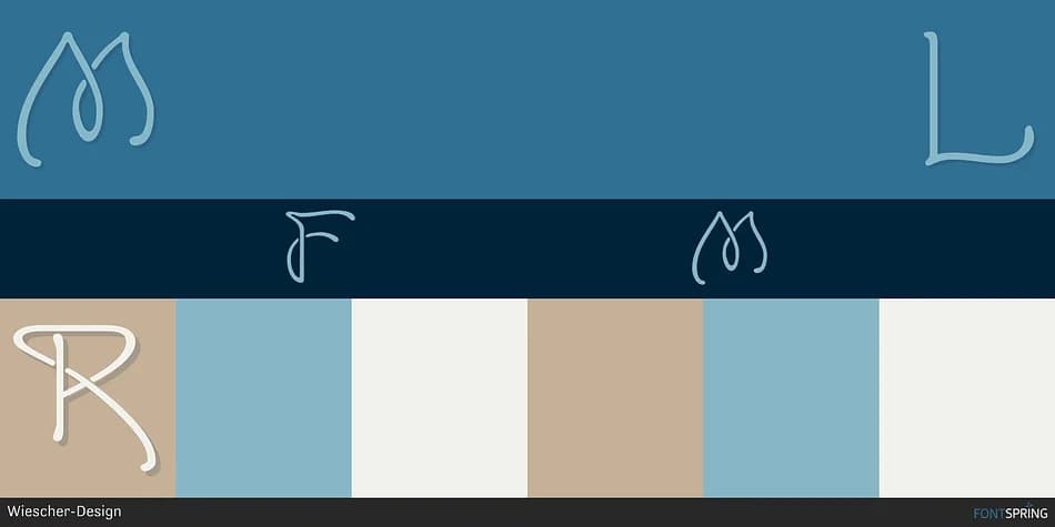 MODERNISTA by Wiescher-Design — Decorative Font