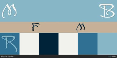 MODERNISTA by Wiescher-Design — Decorative Font — thumbnail 2