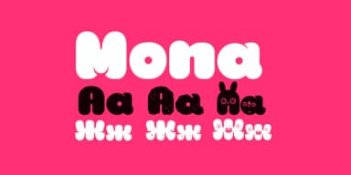 Mona by Rodrigo Typo — Display Font — thumbnail 2