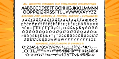 MONOLOGOUS by Comicraft — Decorative Font — thumbnail 5