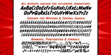 Monster Mash by Comicraft — Decorative Font — thumbnail 4