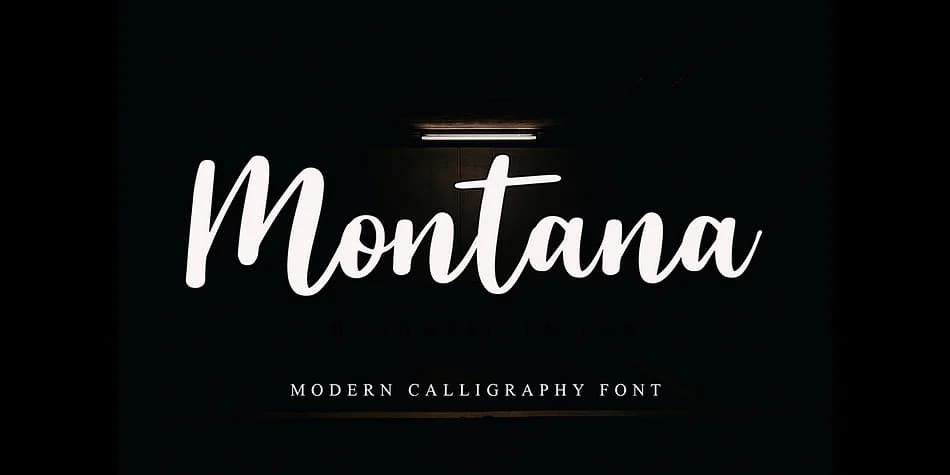 Montana Style by NT Creator — Script Handwritten Font — preview 1