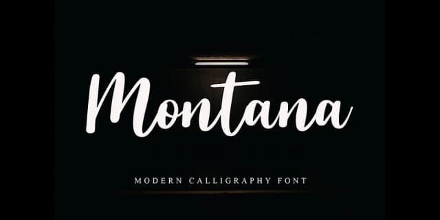 Montana Style by NT Creator — Script Handwritten Font