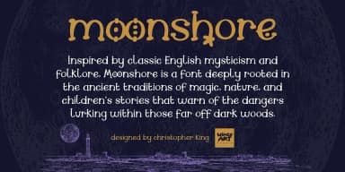 Moonshore by Wingsart Studio — Decorative Font — thumbnail 2