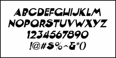 MOVIE NOUVEAU JNL by Jeff Levine Fonts — Decorative Font — thumbnail 5