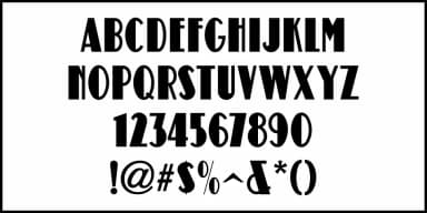 MOVIE SET JNL by Jeff Levine Fonts — Decorative Font — thumbnail 3