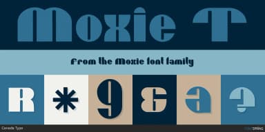 Moxie by Canada Type — Decorative Font — thumbnail 3