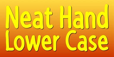 Neat Hand by Gerald Gallo Fonts — Decorative Font — thumbnail 1