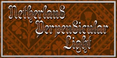 Netherland Perpendicular by Greater Albion Typefounders — Blackletter Font — thumbnail 2