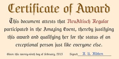 NeuAltisch by Ingrimayne Type — Blackletter Font — thumbnail 3