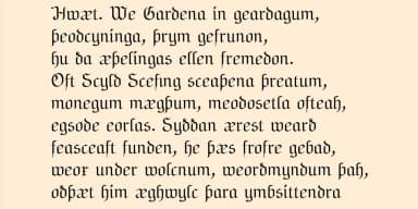 NeuAltisch by Ingrimayne Type — Blackletter Font — thumbnail 4