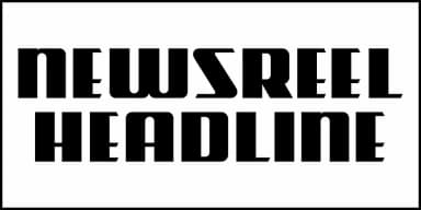 NEWSREEL HEADLINE JNL by Jeff Levine Fonts — Decorative Font — thumbnail 2
