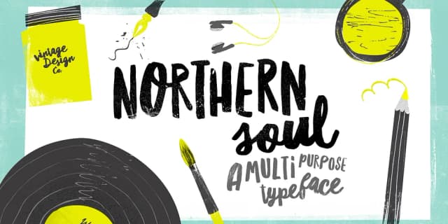 Northern Soul by Ian Barnard — Script Handwritten Font