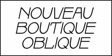 NOUVEAU BOUTIQUE JNL by Jeff Levine Fonts — Decorative Font — thumbnail 4