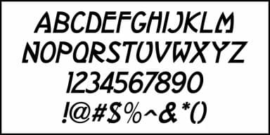 NOUVEAU DATE JNL by Jeff Levine Fonts — Decorative Font — thumbnail 5