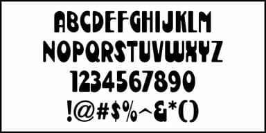 NOUVEAU DESIGN JNL by Jeff Levine Fonts — Decorative Font — thumbnail 3