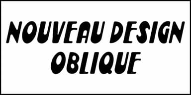 NOUVEAU DESIGN JNL by Jeff Levine Fonts — Decorative Font — thumbnail 4