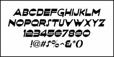 NOUVEAU EVENT JNL by Jeff Levine Fonts — Decorative Font — thumbnail 5