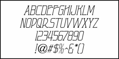 NOUVEAU MEADOW JNL by Jeff Levine Fonts — Decorative Font — thumbnail 5