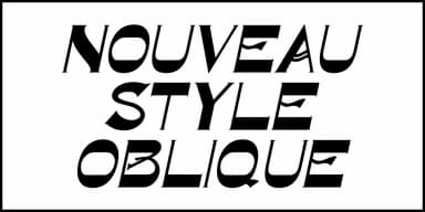 NOUVEAU STYLE JNL by Jeff Levine Fonts — Decorative Font — thumbnail 4