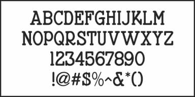 NOUVEAU THEME JNL by Jeff Levine Fonts — Decorative Font — thumbnail 3