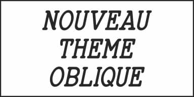 NOUVEAU THEME JNL by Jeff Levine Fonts — Decorative Font — thumbnail 4