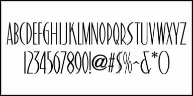 NOW SHOWING JNL by Jeff Levine Fonts — Decorative Font — thumbnail 3