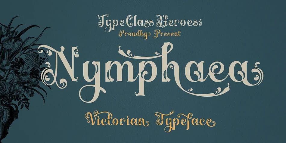 Nymphaea by TypeClassHeroes — Decorative Font