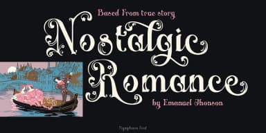 Nymphaea by TypeClassHeroes — Decorative Font — thumbnail 7