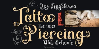 Nymphaea by TypeClassHeroes — Decorative Font — thumbnail 8