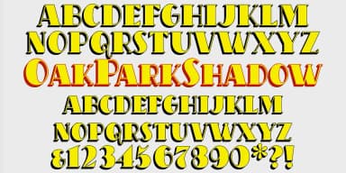 OakPark by Ingrimayne Type — Decorative Font — thumbnail 6