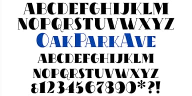 OakPark by Ingrimayne Type — Decorative Font — thumbnail 7
