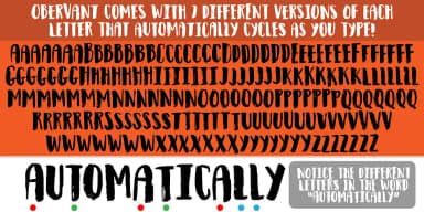 OBSERVANT by Pizzadude.dk — Display Font — thumbnail 7