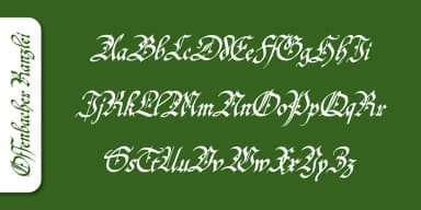 Offenbacher Kanzlei Pro by SoftMaker — Blackletter Font — thumbnail 2