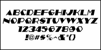 OH HEX JNL by Jeff Levine Fonts — Decorative Font — thumbnail 5